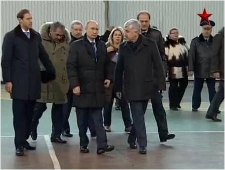 Tổng thống Putin thăm Nhà máy hàng không Novosibirsk Chkalov